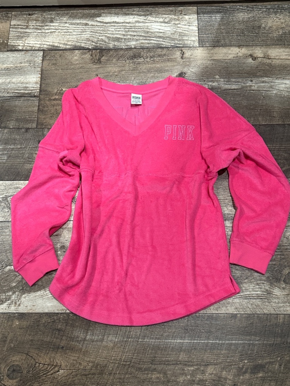 VS PINK Terry Campus Crew